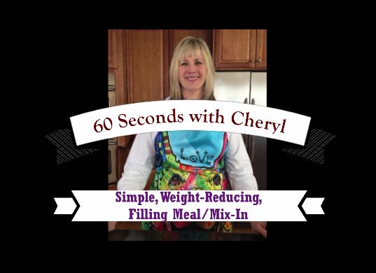 Simple, weight-reducing filling meal/mix-in for your dog from Cheryl Bauer